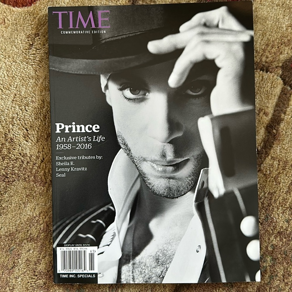 Time Magazine Commemorative Edition
PRINCE